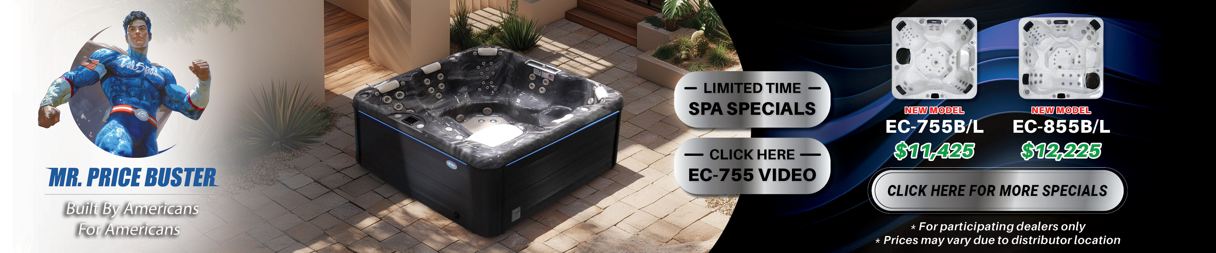 Calspas hot tub being used in a family setting - Burlington
